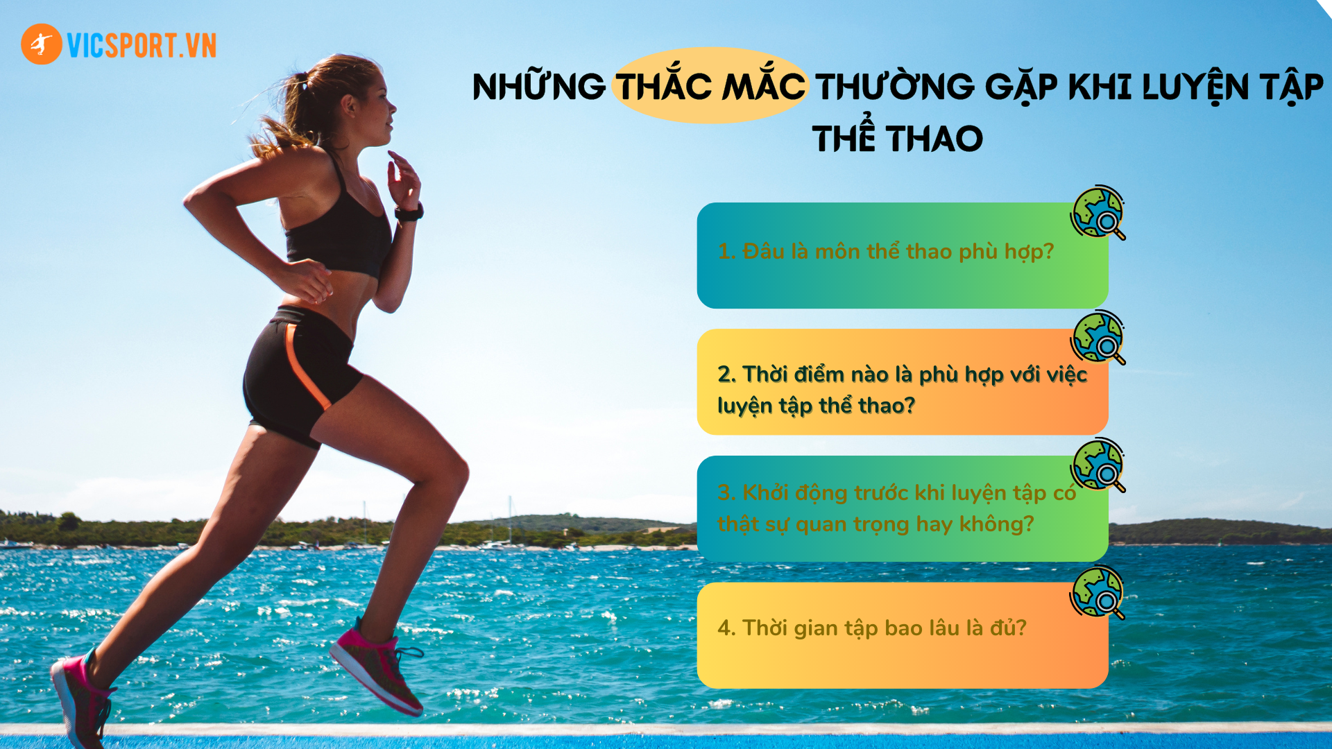 NHỮNG THẮC MẮC THƯỜNG GẶP KHI LUYỆN TẬP THỂ THAO