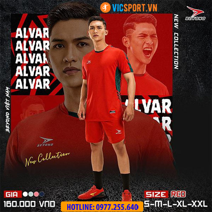 Áo đá banh không logo Beyono Alvar - Hình ảnh 6