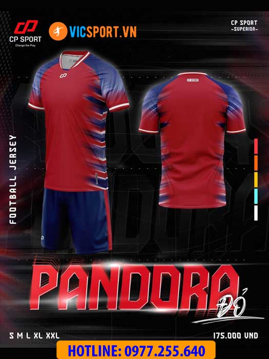 Áo đá banh không logo CP Pandora - Hình ảnh 10