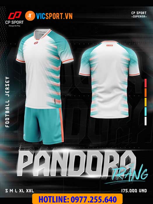 Áo đá banh không logo CP Pandora - Hình ảnh 11