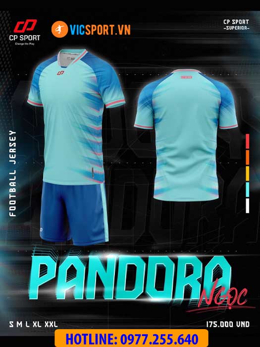 Áo đá banh không logo CP Pandora - Hình ảnh 13