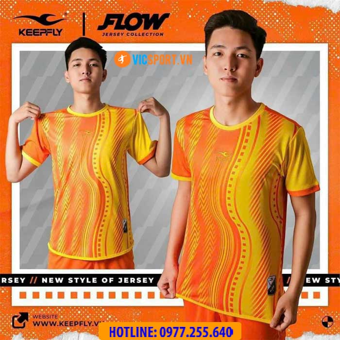 Áo đá banh không logo KeepFly Flow - Hình ảnh 9