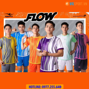 Áo đá banh không logo KeepFly Flow