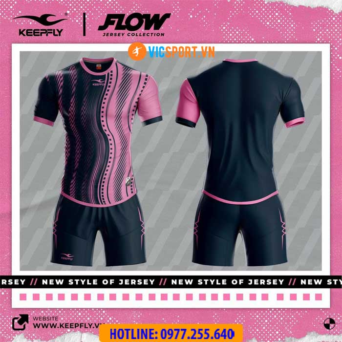 Áo đá banh không logo KeepFly Flow - Hình ảnh 5