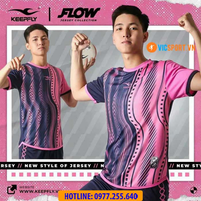 Áo đá banh không logo KeepFly Flow - Hình ảnh 14