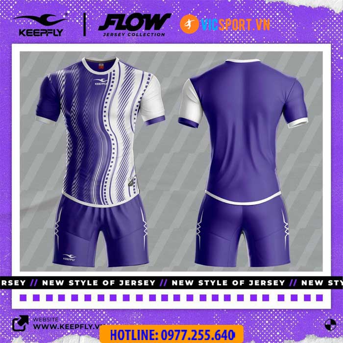 Áo đá banh không logo KeepFly Flow - Hình ảnh 3