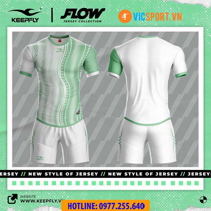 Áo đá banh không logo KeepFly Flow - Hình ảnh 6