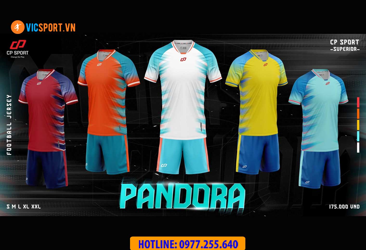 Áo đá banh không logo CP Pandora - Hình ảnh 2