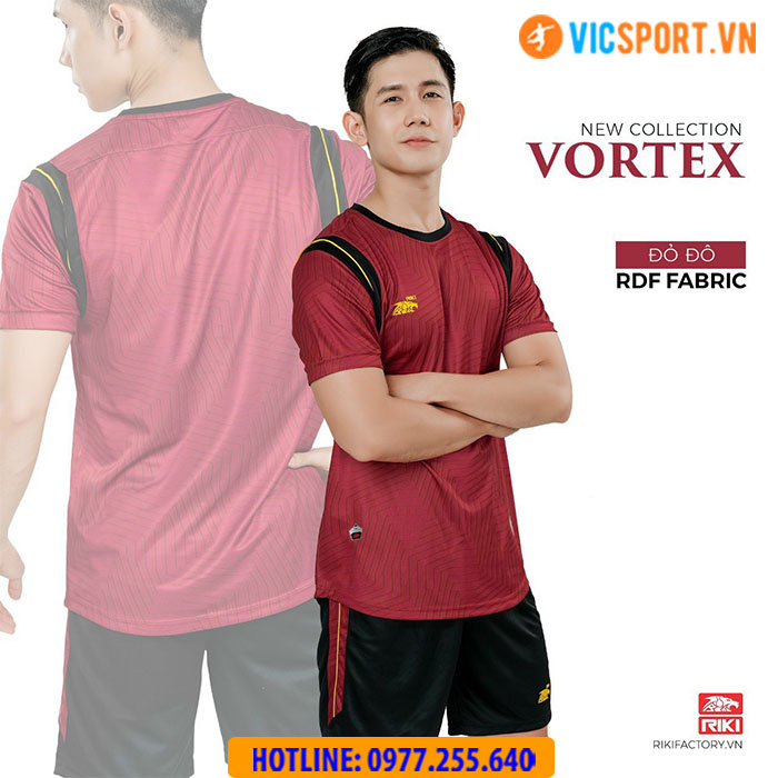 Áo đá banh không logo Riki Vortex - Hình ảnh 6