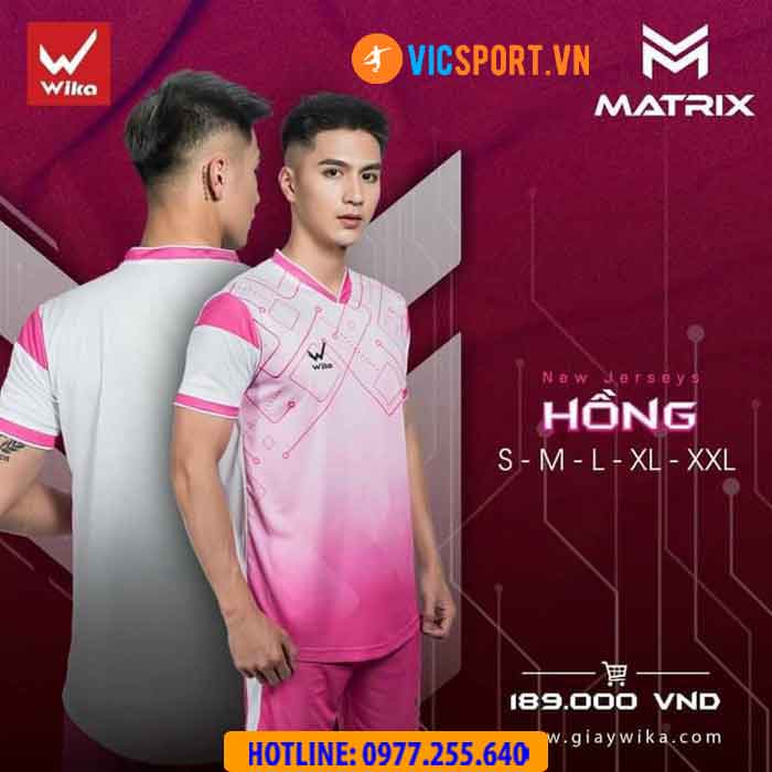 Áo đá banh không logo Wika Matrix - Hình ảnh 11