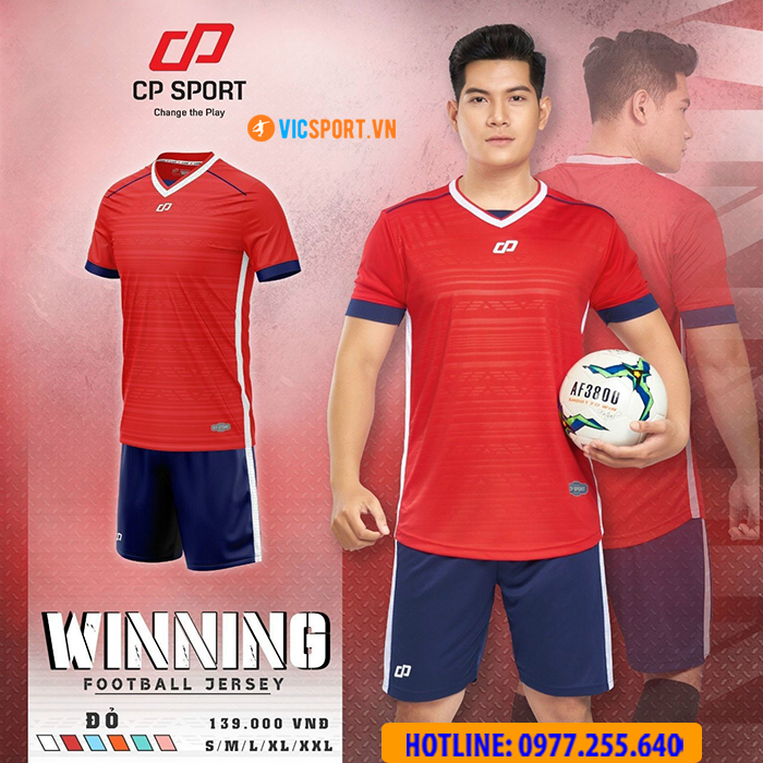 Áo đá banh không logo Winning - Hình ảnh 5