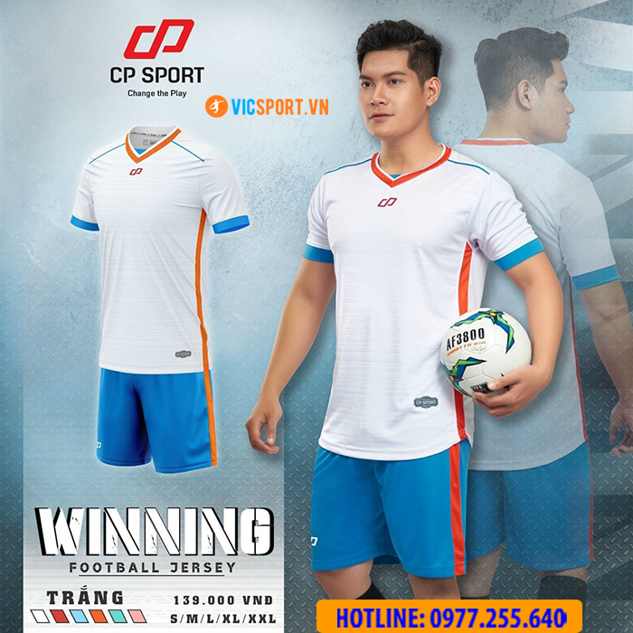 Áo đá banh không logo Winning - Hình ảnh 6