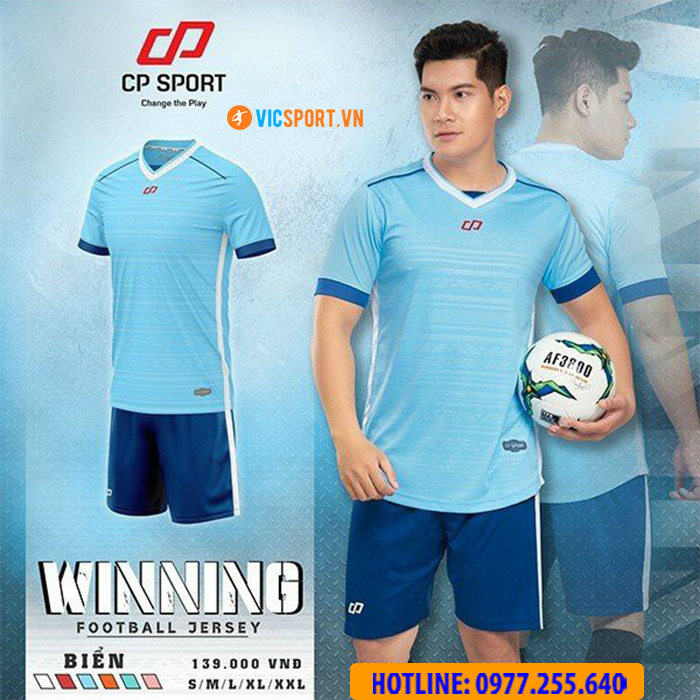 Áo đá banh không logo Winning - Hình ảnh 4