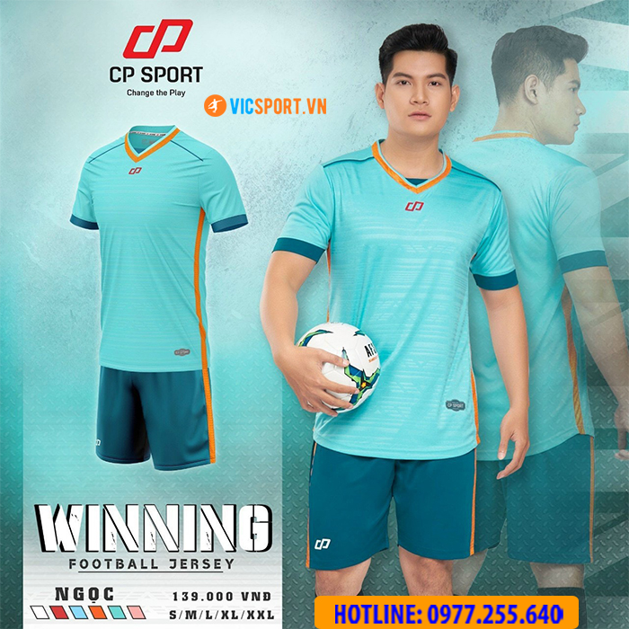 Áo đá banh không logo Winning - Hình ảnh 2