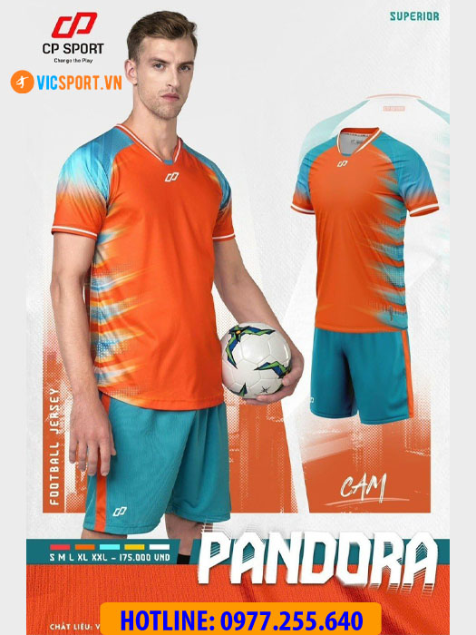 Áo đá banh không logo CP Pandora - Hình ảnh 19
