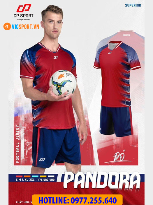 Áo đá banh không logo CP Pandora - Hình ảnh 18