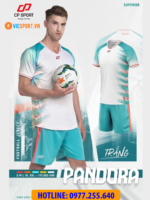 Áo đá banh không logo CP Pandora - Hình ảnh 17