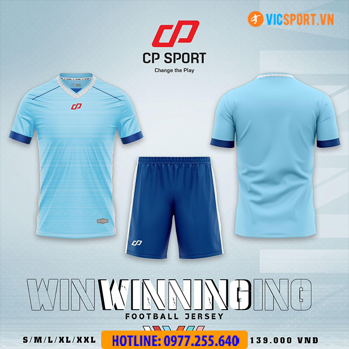 Áo đá banh không logo Winning - Hình ảnh 14