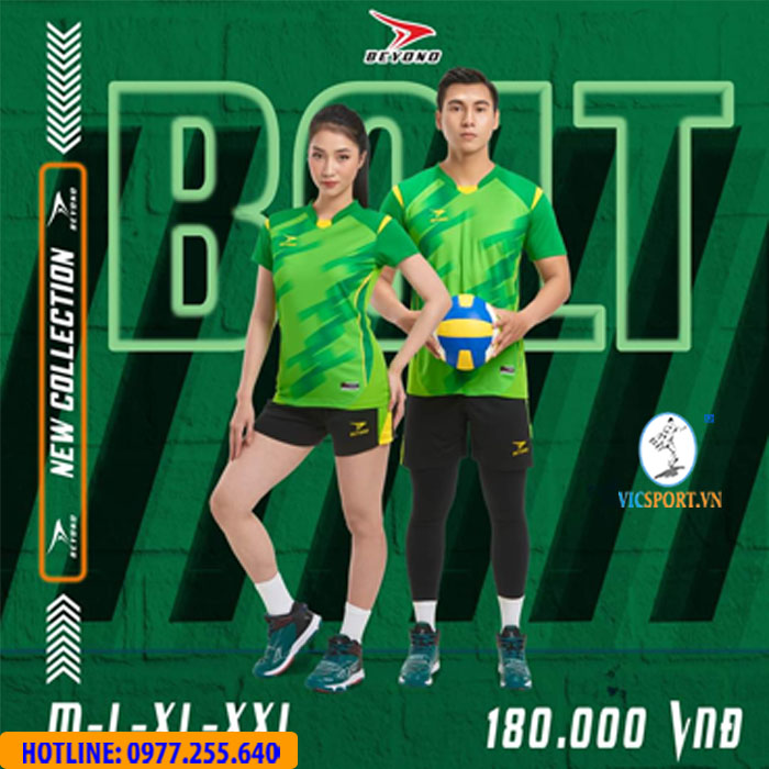 Quần áo bóng chuyền nữ Beyono Botl - Hình ảnh 3