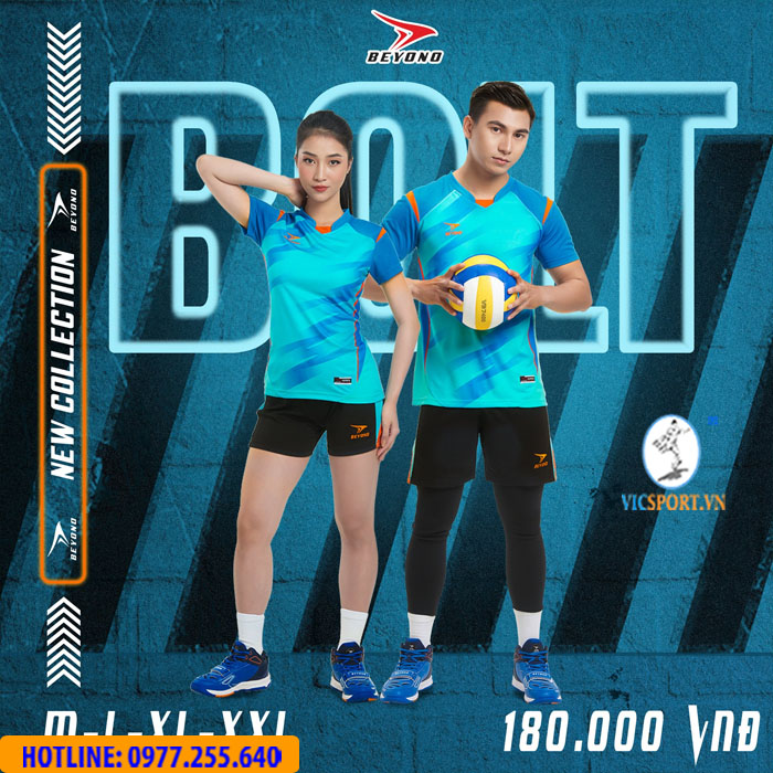 Quần áo bóng chuyền nữ Beyono Botl - Hình ảnh 2