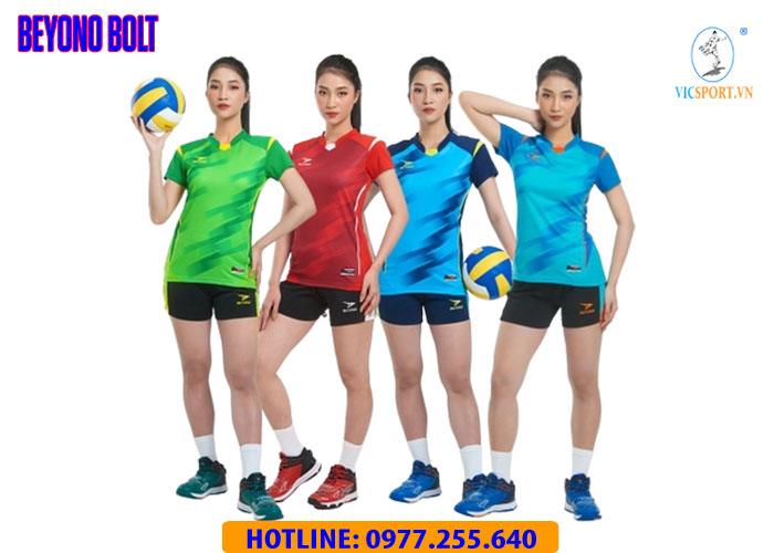 Quần áo bóng chuyền nữ Beyono Botl