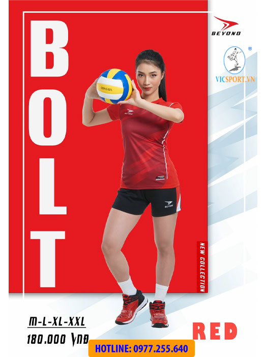 Quần áo bóng chuyền nữ Beyono Botl - Hình ảnh 9
