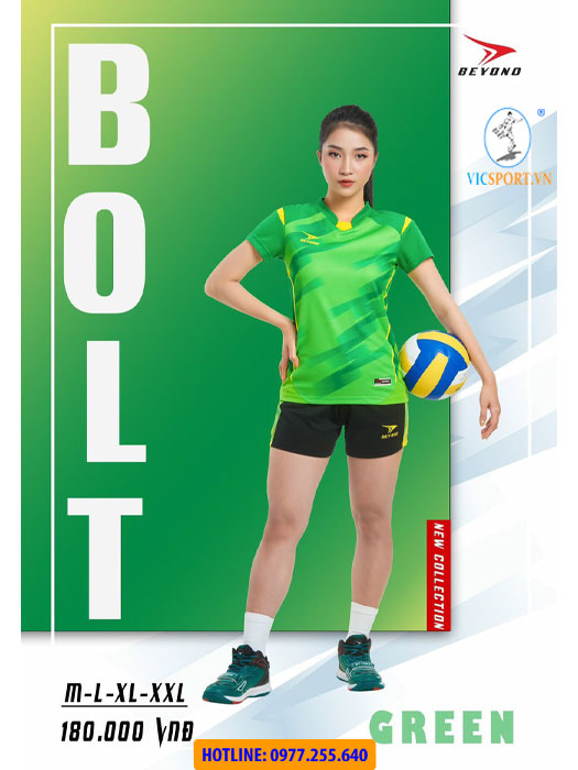 Quần áo bóng chuyền nữ Beyono Botl - Hình ảnh 8