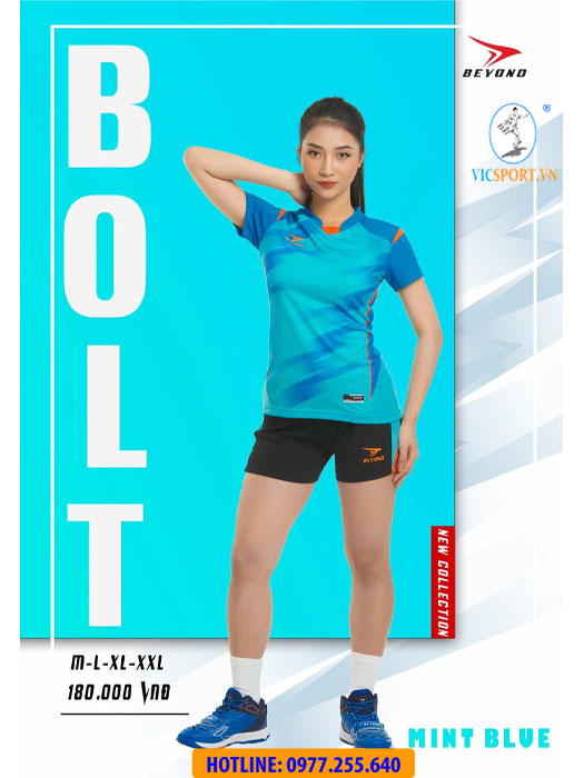 Quần áo bóng chuyền nữ Beyono Botl - Hình ảnh 6