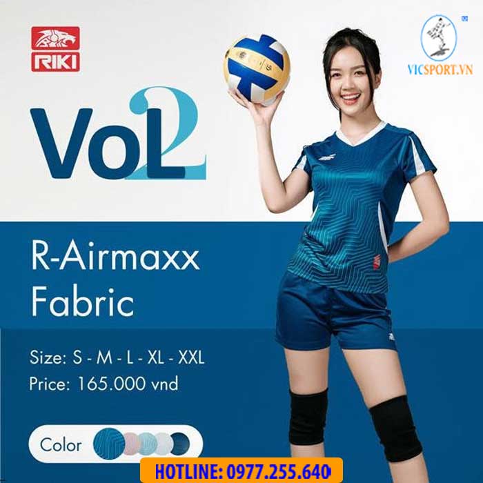 Quần áo bóng chuyền nữ Riki Vol 2 - Hình ảnh 6