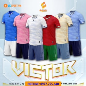 Áo đá banh không logo Egan Victor
