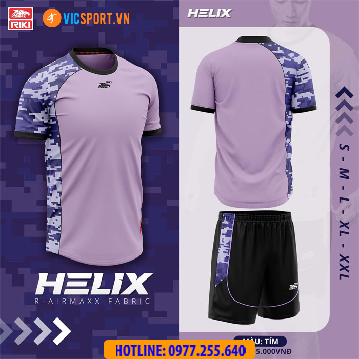 Áo đá banh không logo Riki Helix - Hình ảnh 14