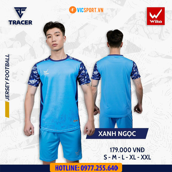 Áo đá banh không logo Wika Tracer - Hình ảnh 13