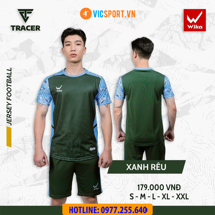Áo đá banh không logo Wika Tracer - Hình ảnh 10