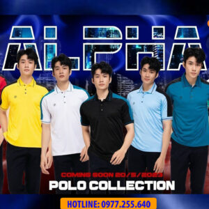 Áo polo di chuyển Justplay Alpha