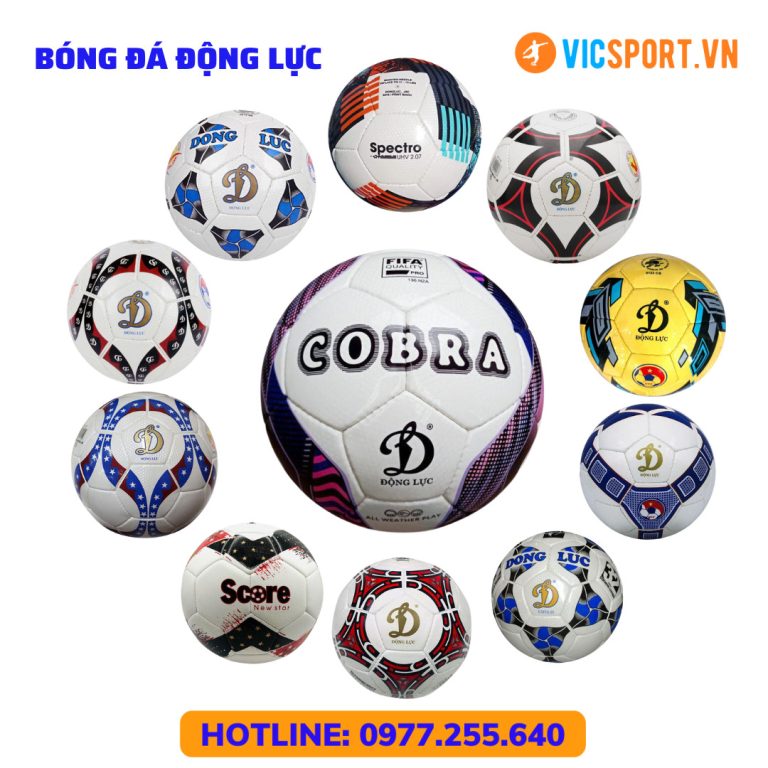 Quả bóng đá chính hãng Động Lực số 5 sân lớn