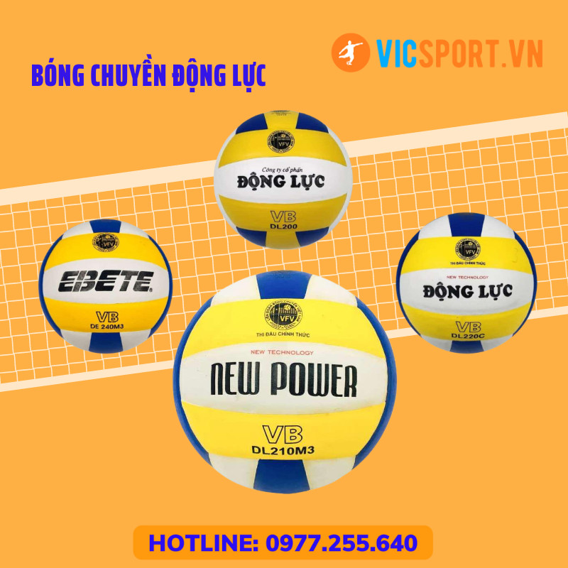 Quả bóng chuyền chính hãng Động Lực - Hình ảnh 17