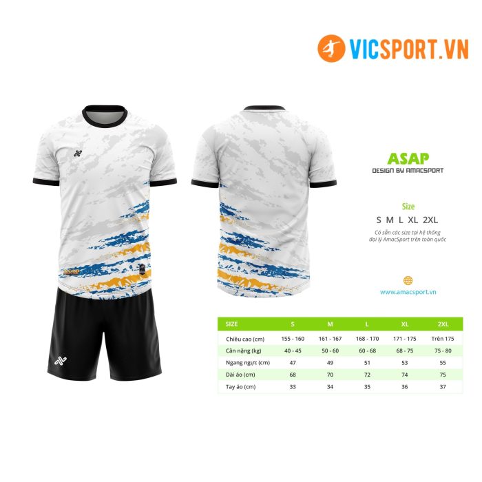Áo đá banh thiết kế Amac Asap - Hình ảnh 10