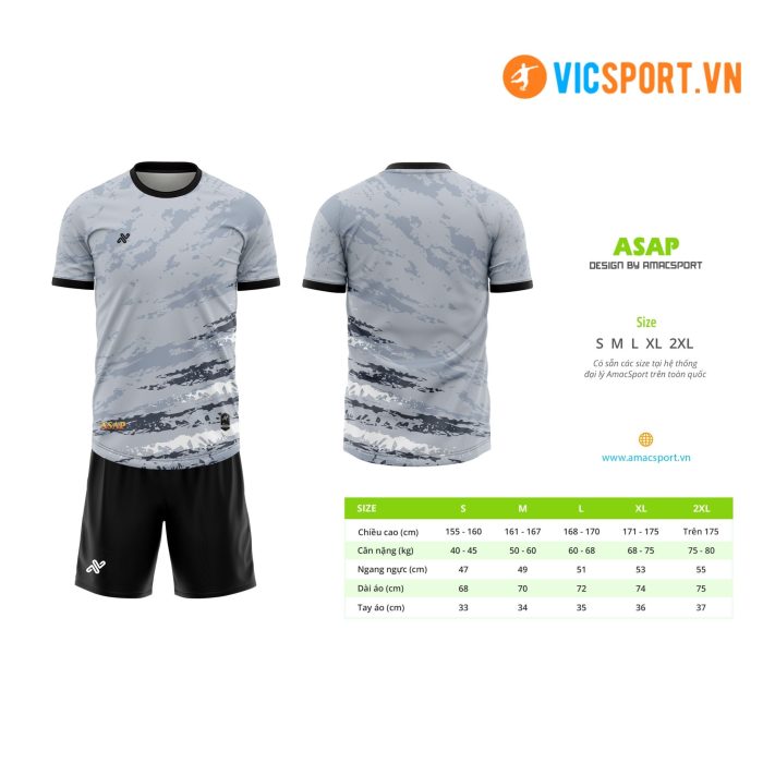 Áo đá banh thiết kế Amac Asap - Hình ảnh 12