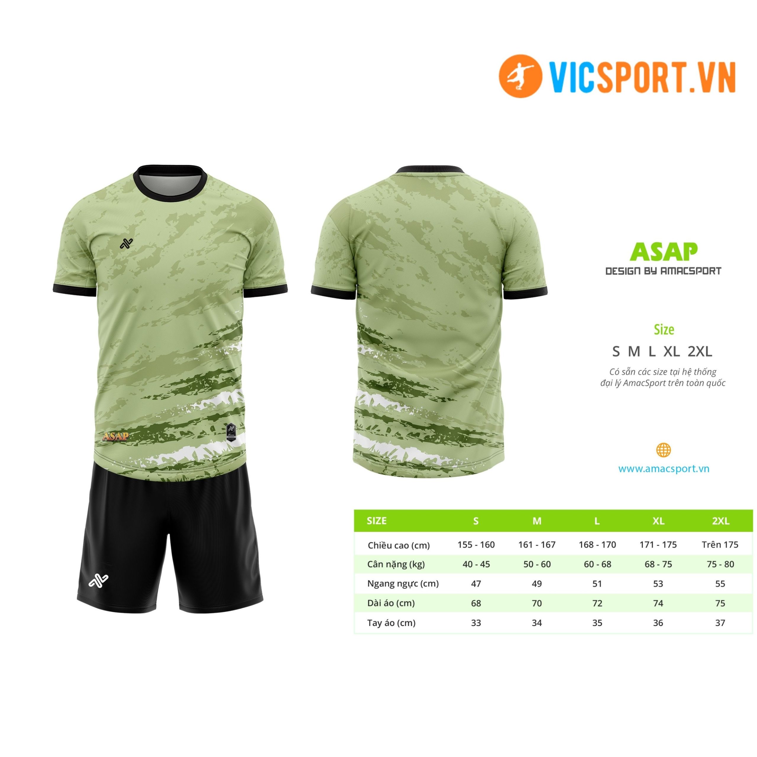 Áo đá banh thiết kế Amac Asap - Hình ảnh 13