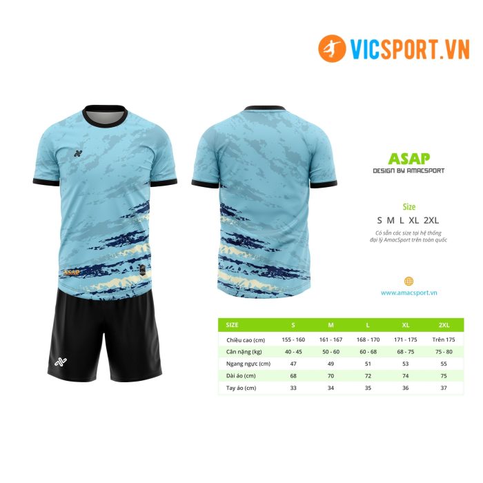 Áo đá banh thiết kế Amac Asap - Hình ảnh 14