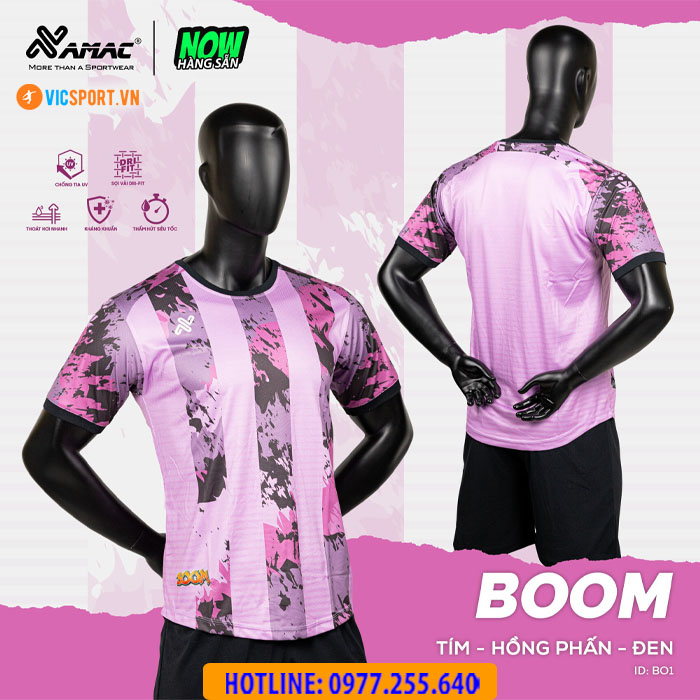 Áo đá banh thiết kế Amac Boom - Hình ảnh 22