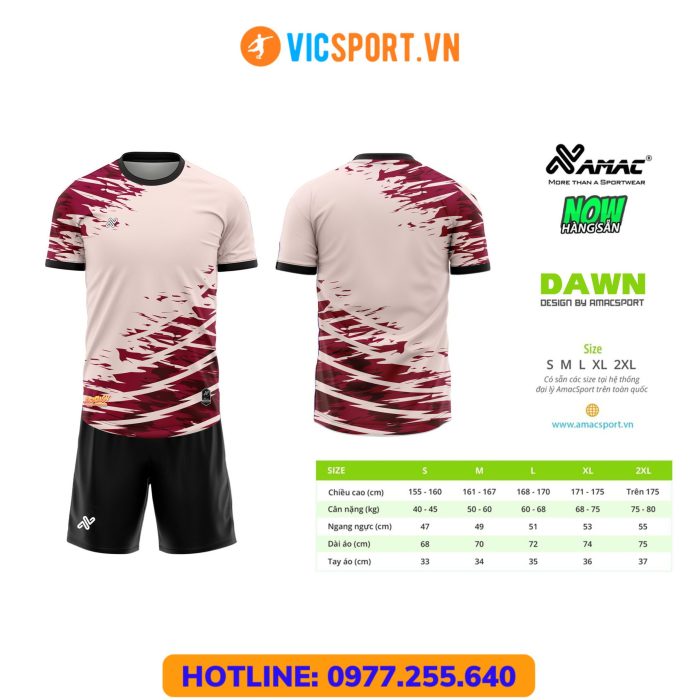 Áo đá banh thiết kế Amac Dawn - Hình ảnh 9