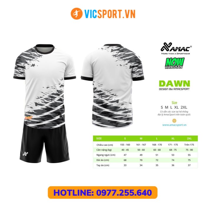 Áo đá banh thiết kế Amac Dawn - Hình ảnh 12