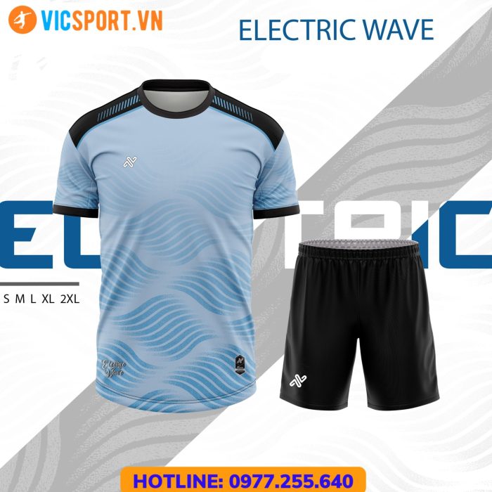 Áo đá banh thiết kế Amac Electric Wave - Hình ảnh 6