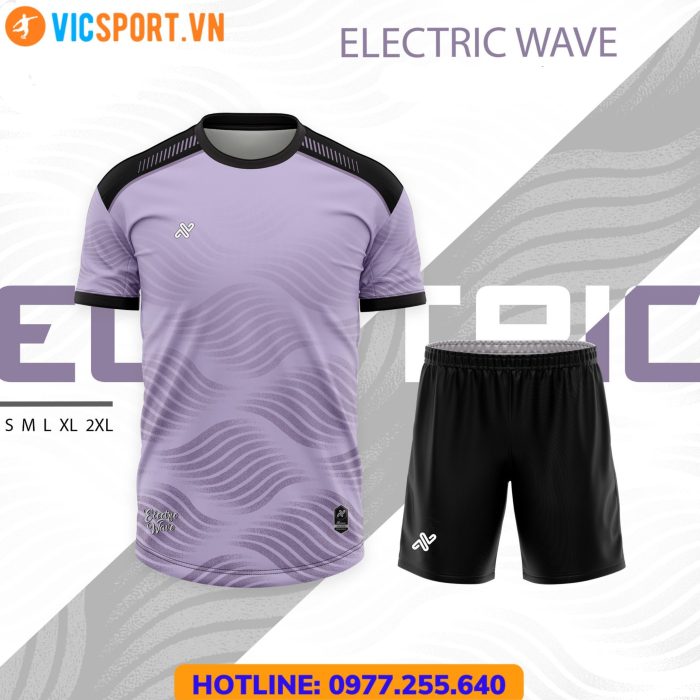 Áo đá banh thiết kế Amac Electric Wave - Hình ảnh 5