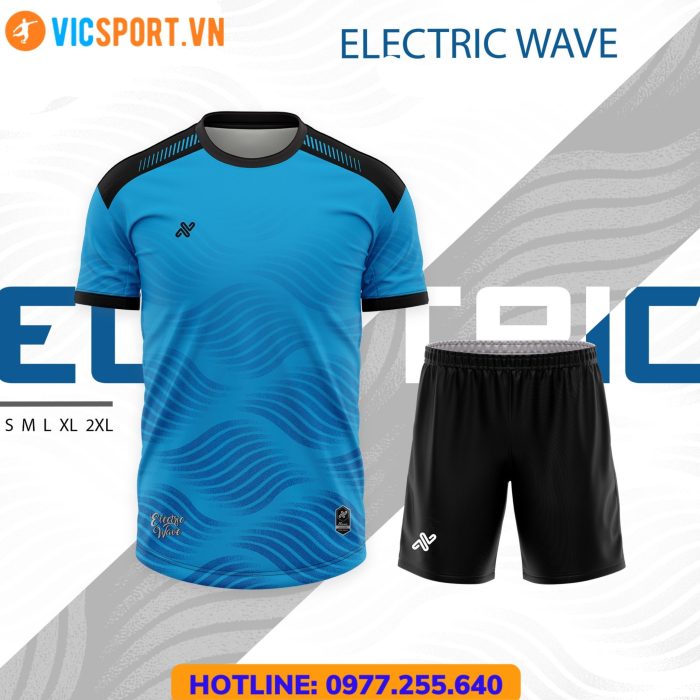 Áo đá banh thiết kế Amac Electric Wave - Hình ảnh 11