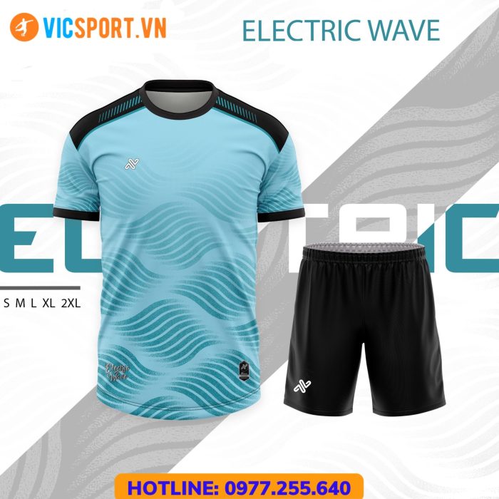 Áo đá banh thiết kế Amac Electric Wave - Hình ảnh 9