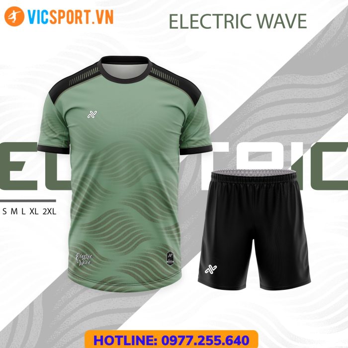 Áo đá banh thiết kế Amac Electric Wave - Hình ảnh 10