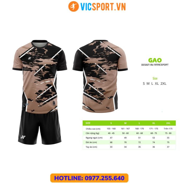 Áo đá banh thiết kế Amac Gao - Hình ảnh 14