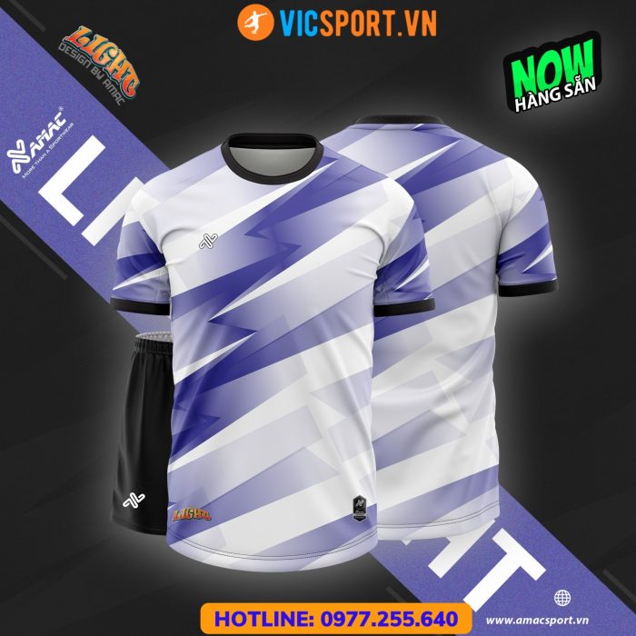 Áo đá banh không logo Amac Light - Hình ảnh 7